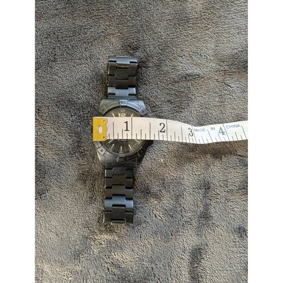 Mens Fossil AM 4234 Black Stainless Steel Water Resistant Watch Needs Battery - Picture 8 of 10